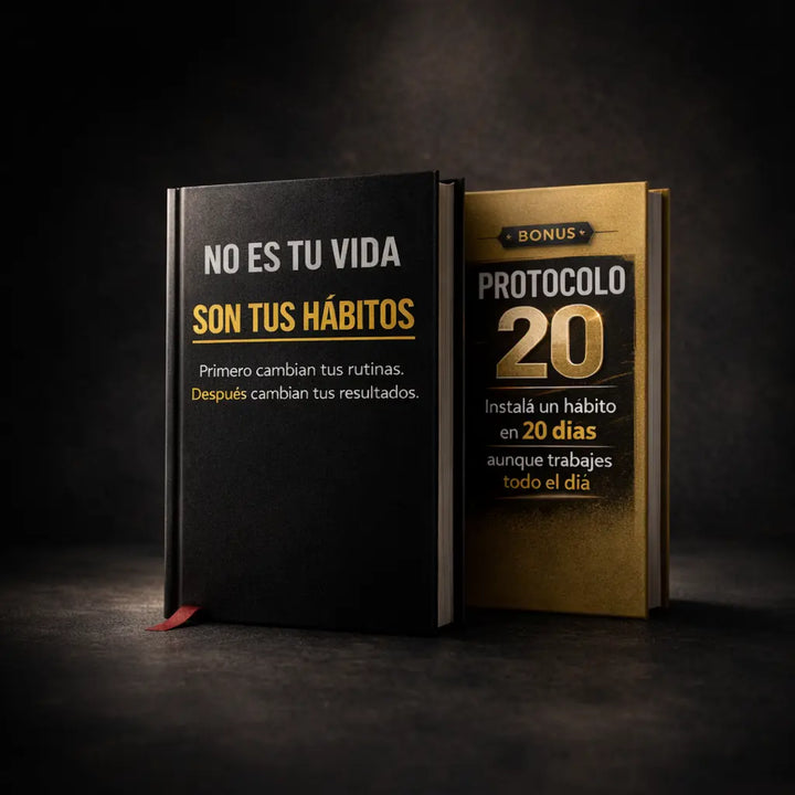 NO ES TU VIDA, SON TUS HÁBITOS